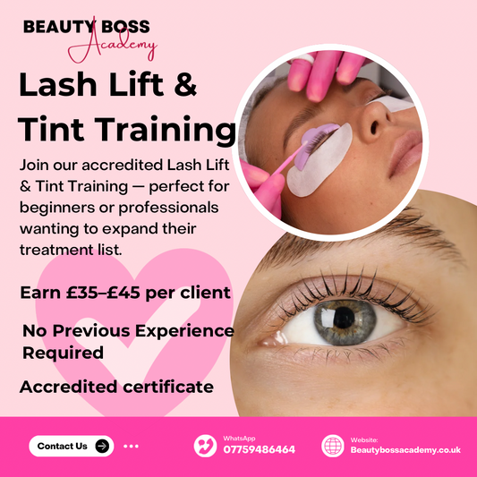 Lash Lift and Tint Training