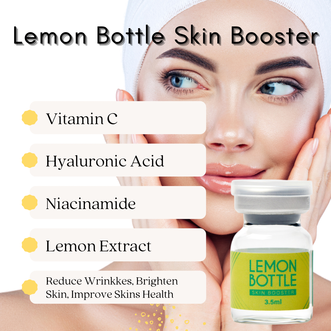 Skin Booster Training inc Lemon Bottle  - Innea Aqua Skin Booster